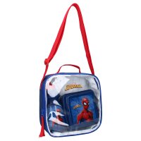 Spiderman Lunchbag inklusive Lunchbox und Trinkflasche...