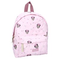 Disney Minnie Mouse Kinderrucksack mit Hauptfach und Vordertasche – Perfekt für Schule