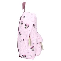 Disney Minnie Mouse Kinderrucksack mit Hauptfach und Vordertasche – Perfekt für Schule