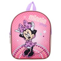 Disney Minnie Mouse Schulrucksack Rucksack 3D Effekt Rosa für Kinder