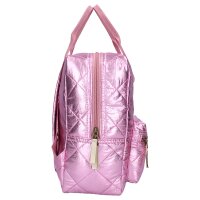 Milky Kiss Rucksack Lush Life – Stylischer pinkfarbener Metallic-Rucksack für Schule und Ausflüge