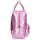 Milky Kiss Rucksack Lush Life – Stylischer pinkfarbener Metallic-Rucksack für Schule und Ausflüge