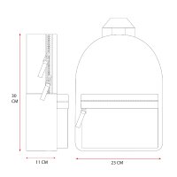 Prêt Rucksack für Schule & Freizeit – Verstellbare Gurte & weicher Stoff