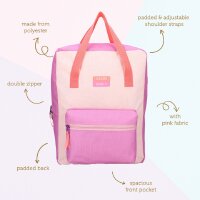 Milky Kiss Rucksack Best Of Both Worlds – Stylischer Schulrucksack für Mädchen