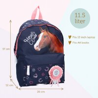 Milky Kiss Schulrucksack Horse Club – Praktischer und stylischer Tasche