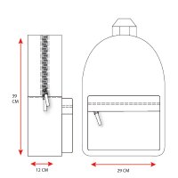 Skooter Dino Kinderrucksack – Verstärkt & mit gepolsterten Gurten Perfekt für Schule