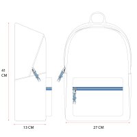 Skooter Rucksack Not Your Business – Perfekt für Schule, Uni & Freizeit