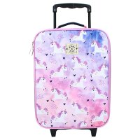 Milky Kiss Boundless Trolley – Kinderkoffer mit Einhorn-Design & Rollen 42x32x11cm