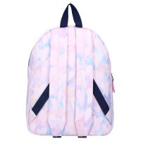 Milky Kiss Rucksack Next Level Vibes – Pinkfarbener Schulrucksack mit Reißverschlussfächern