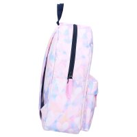 Milky Kiss Rucksack Next Level Vibes – Pinkfarbener Schulrucksack mit Reißverschlussfächern