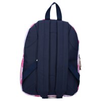 Milky Kiss Rucksack Next Level Vibes – Pinkfarbener Schulrucksack mit Reißverschlussfächern