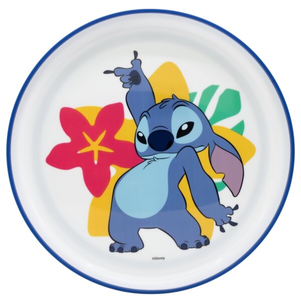 Disney Stitch Teller – Rutschfest, BPA-frei & mikrowellengeeignet für Kids!