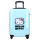 Hello Kitty Trolley Koffer „Voyage Vibes“ – Blau-Rosa mit verspieltem Design