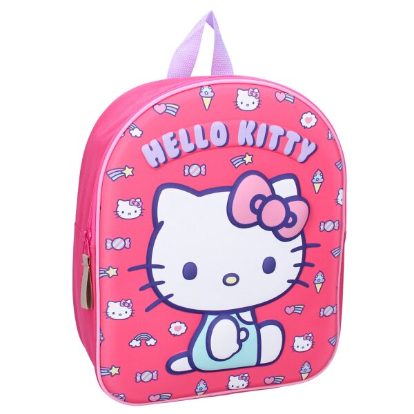 Hello Kitty Rucksack – Mit geräumigem Hauptfach und verstellbaren Schultergurten