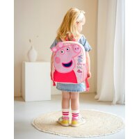 Peppa Pig Rucksack „Fluffy Friends“ – 3D-Design Schultasche