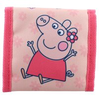 Peppa Pig Geldbörse „I Love This!“ Portemonnaie – Mit Blumen und Schmetterlingen