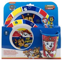 Paw Patrol Teller-Set –Mikrowellengeeignet...