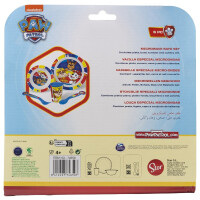 Paw Patrol Teller-Set –Mikrowellengeeignet 5-teiliges Kindergeschirr mit rutschfestem Boden