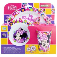 Disney Mickey Mouse Teller-Set Mikrowellengeeignet...