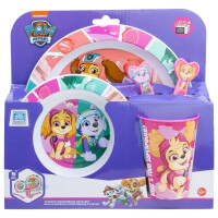 Paw Patrol Teller-Set Mikrowellengeeignet 5-teiliges...