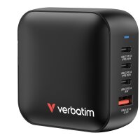 Verbatim 100W Ladegerät – Mit 3 USB-C und 1...