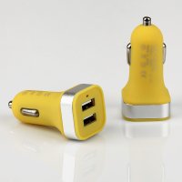 Universal Mini Dual USB Kfz Ladegerät Zigarettenanzünder Fast Charger Schnellladegerät