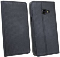 Book-Style  für Samsung Galaxy Xcover 4 G390F Handy Hülle Tasche in Schwarz