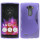 Designer Hülle Schale Etui Gummi Cover Tasche für LG G FLEX 2 H955 + Schutzfolie