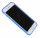 Iphone 7 Schale Handyhülle Handytasche Schutz Silikonschutz Gel + Schutzfolie Blau