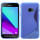 Silikon Schutz Zubehör Gummi Bumper Gummihülle für Samsung Galaxy Xcover 4 G390F