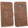 PU-Leder Tasche Hülle Brieftasche Etui in Braun für Samsung Galaxy S8 PLUS G955F