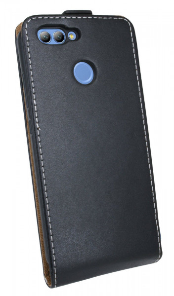 Handytasche Case Cover Hülle Zubehör Flip Tasche in Schwarz für Huawei NOVA 2