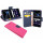 Huawei P10 LITE // Book Style Hülle Etui Buch Case Handytasche Schale in Pink