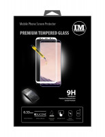 Premium Tempered Schutz Display Glas 3D FULL in Weiß für Samsung Galaxy S8 G950F