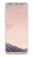 Panzer Display Echt Glas Schutz Folie Zubehör Gold für Samsung Galaxy S8 G950F