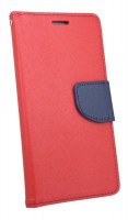 Zubehör Brief Tasche-Form Handyschale huwey Hülle für Honor 9 in Rot-Blau