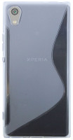 Gel Silikonschutzhülle Silikontasche für Sony Xperia XA1 ULTRA // BLAU PINK LILA