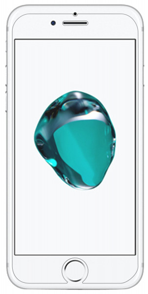 3x iPhone 8 Panzer Schutz Glas 9H Tempered Glass Display Schutz Folie Display Glas Screen Protector cofi1453®