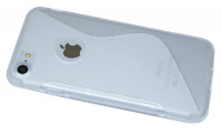 iPhone 8 // S-Line TPU SchutzHülle Silikon Hülle Silikonschale Case Cover Zubehör Bumper in Transparent @ Energmix