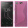 S-Line TPU SchutzHülle für SONY XPERIA XZ1 COMPACT Silikon Hülle Cover Case Bumper Gummi-Hülle in Pink cofi1453®