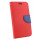 iPhone X // Buchtasche Hülle Case Tasche Wallet BookStyle mit STANDFUNKTION in Rot-Blau @ cofi1453®