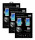 3x Panzer Schutz Glas 9H Tempered Glass Display Schutz Folie Display Glas Screen Protector für Xiaomi Mi Max 2 cofi1453®