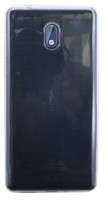 Nokia 3 // Silikon Hülle Tasche Case Zubehör Gummi Bumper Schale Schutzhülle Zubehör in Transparent @ cofi1453®