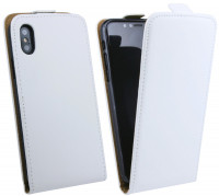 iPhone X // Klapptasche Schutztasche Hülle Cover Case Etui in Weiß Tasche Hülle @ cofi1453®