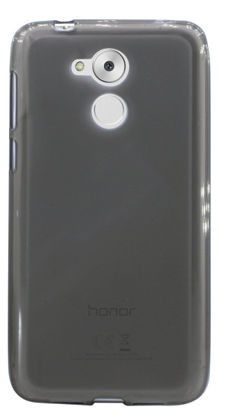 Honor 6C // Silikon Hülle Tasche Case Zubehör Gummi Bumper Schale Schutzhülle Zubehör in Dunkel-Transparent @ cofi1453®