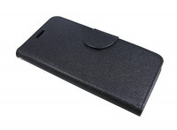 Elegante Buch-Tasche Hülle FANCY für das LENOVO MOTO Z2 PLAY in Schwarz Leder Optik Wallet Book-Style Cover Schale @ cofi1453®