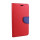 Elegante Buch-Tasche Hülle für das Sony Xperia XZ1 in Rot-Blau Leder Optik Wallet Book-Style Cover Schale @ cofi1453®