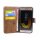 Samsung Galaxy J5 2017 (J530F) // Buchtasche Hülle Case Tasche Wallet BookStyle mit STANDFUNKTION in Braun @COFI
