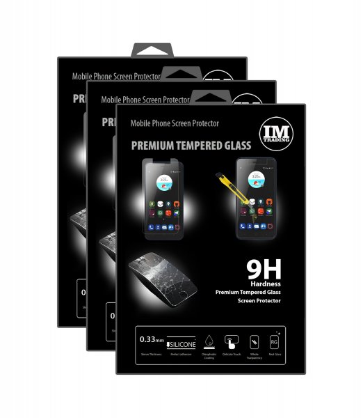 3x Panzer Schutz Glas 9H Tempered Glass Display Schutz Folie Display Glas Screen Protector für ZTE BLADE A520 cofi1453®