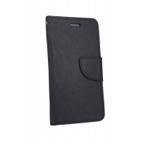 Elegante Buch-Tasche Hülle für das HONOR 6C in Schwarz Leder Optik Wallet Book-Style Cover Schale @ cofi1453®